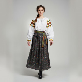 Блуза Народная, хлопок- фото 1