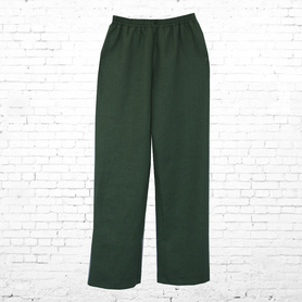 Порты, лен, зеленый